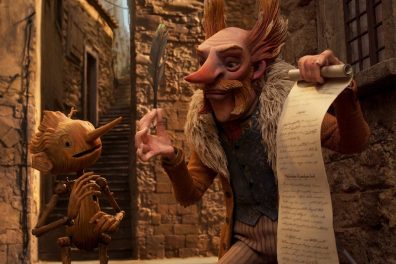 Гильермо дель Торо поделился кадрами из мультфильма «Пиноккио»