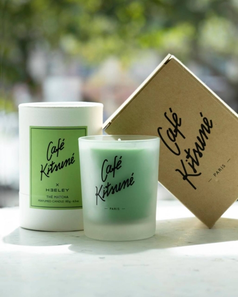 Кафе бренда Maison Kitsuné представило свечу с ароматом матчи