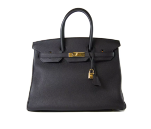 Hermès Birkin 35 Togo Schwarz Gold Hardware